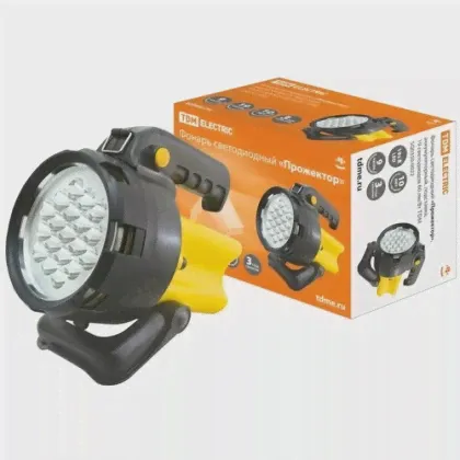 Фонарь ручной TDM Electric SQ0350-0022 аккумуляторный 19 LED-0