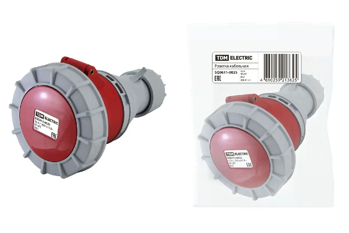 Розетка кабельная TDM Electric SQ0611-0025-0