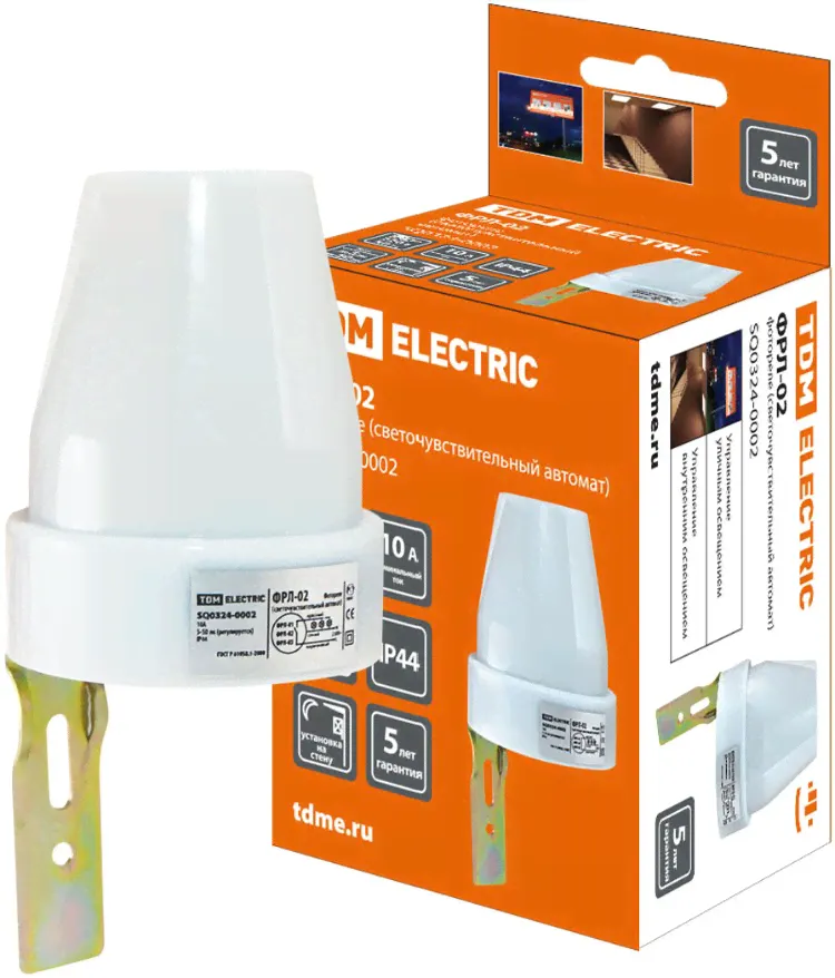 TDM ELECTRIC фотореле 17188842_SQ0324-0002 белый 1 шт-0