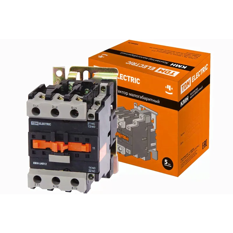 Контактор TDM ELECTRIC КМН-34012 40А 230В/АС3 1НО;1НЗ-0