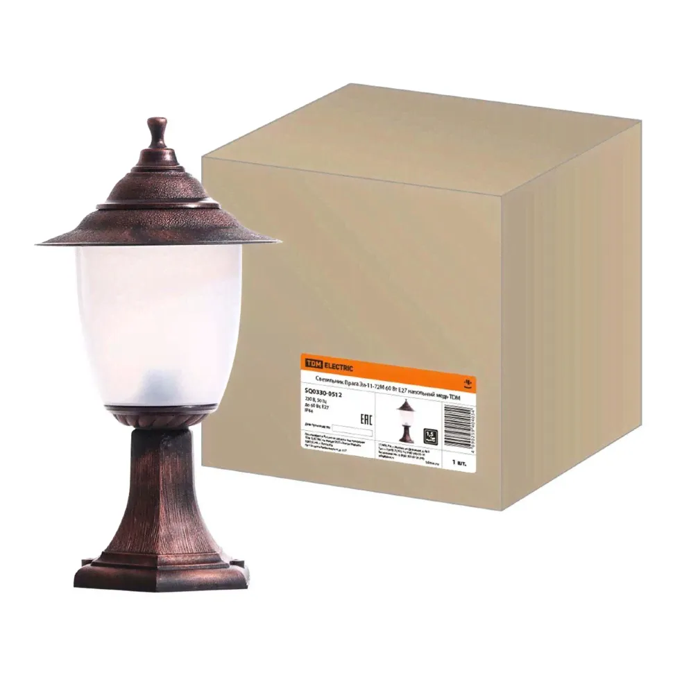 Уличный светильник TDM Electric Прага Эл-11-72М SQ0330-0512-0